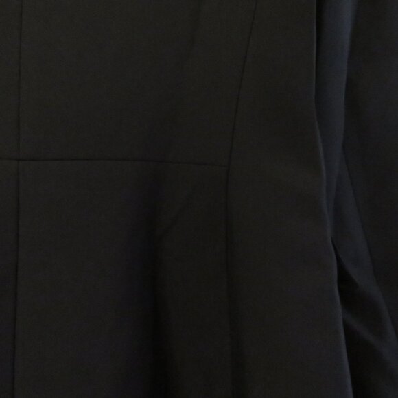 ZARA Double Breasted Long Blazer Jacket in Black Minimalist Blogger Fave Size S - Picture 13 of 14